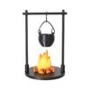 Miniature Christmas Sleigh Stove Model: Outdoor Hanging & Halloween Scene Props for OB11