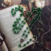 Rosary Necklace Beads Hangable Pendant for Women Men Prayer Meditations Gift