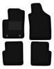 Czarne welurowe dywaniki podłogowe do: Ford Ka MK2 FL hatchback (2012-2018)