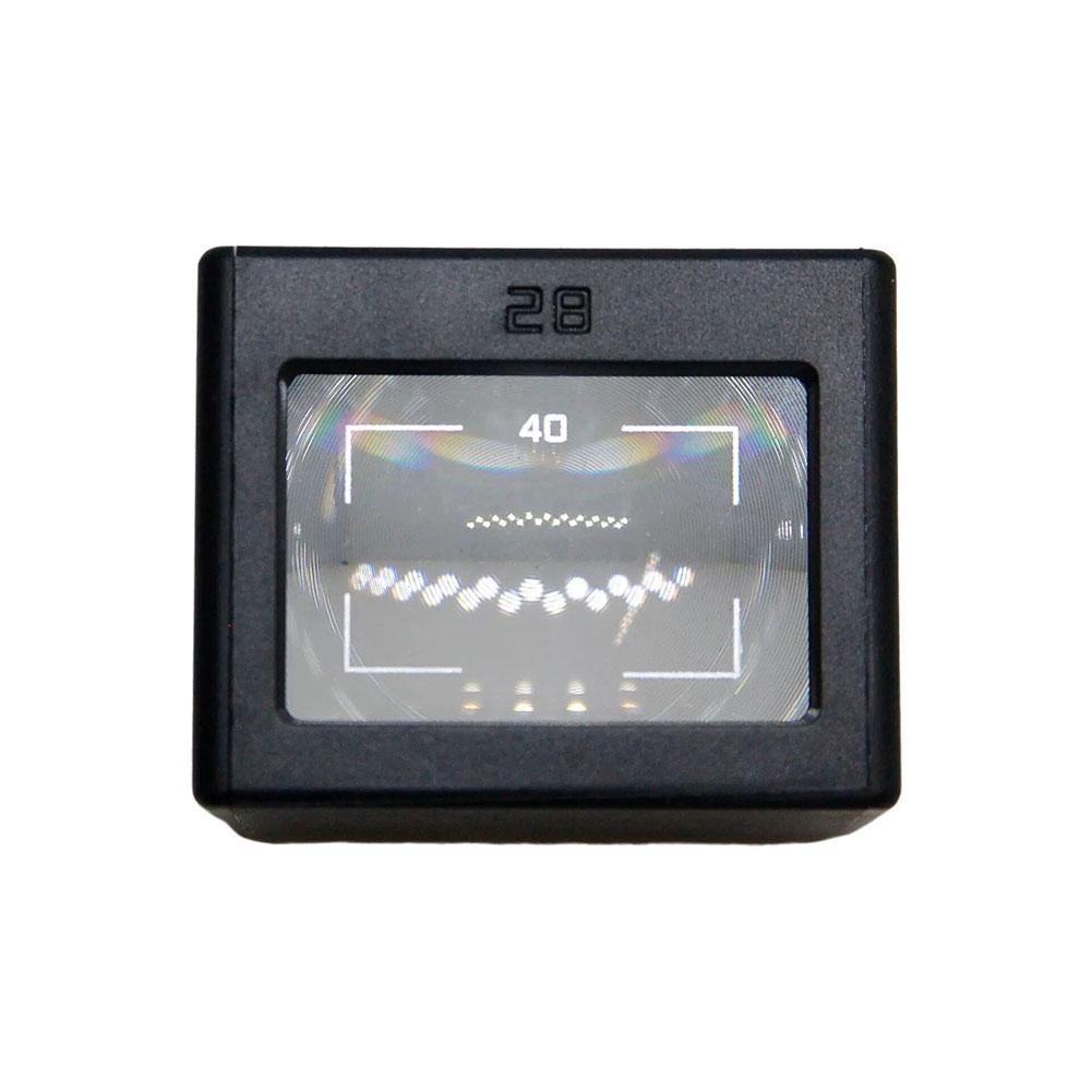 Neu 28mm (35/50 Rahmen) Optischer Hüftspiegel-Sucher Externer Sucher (mit 35/50, 40 Rahmenlinien) Stiefelversatz einstellbar