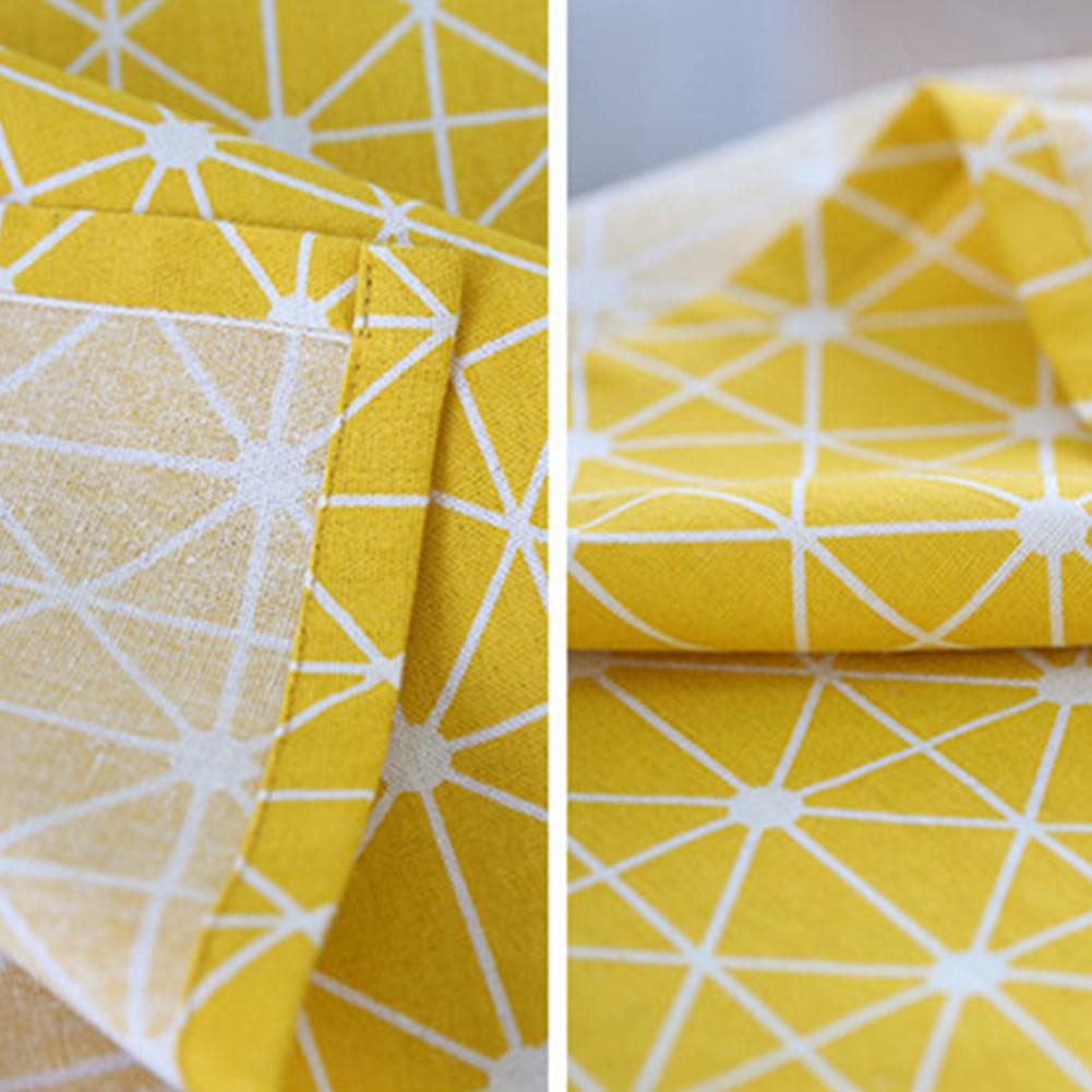 Rectangle Tablecloth Cotton Linen Tablecloth Dining Table Cover For Kitchen Home Decor