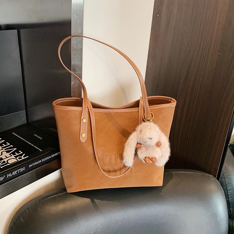 Large-capacity Tote Bag, Stylish and Retro Underarm Bag, Light Luxury Coin Purse