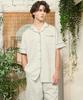 Pingkeujon (Uni) Azore Short Sleeve Collared Pajama Set