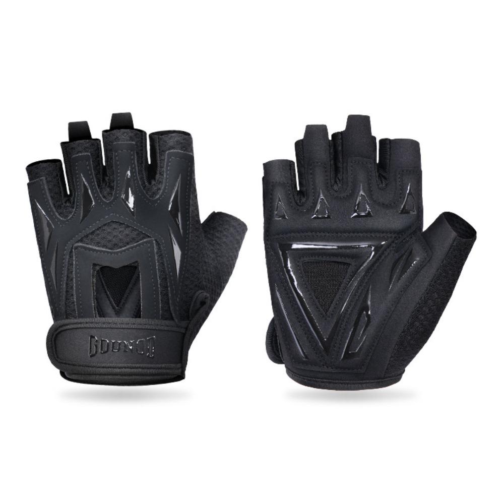 Wear-Resistant Fitness Cycling Gloves Anti-Slip Half Finger Cycling Gloves  Outdoor Sport