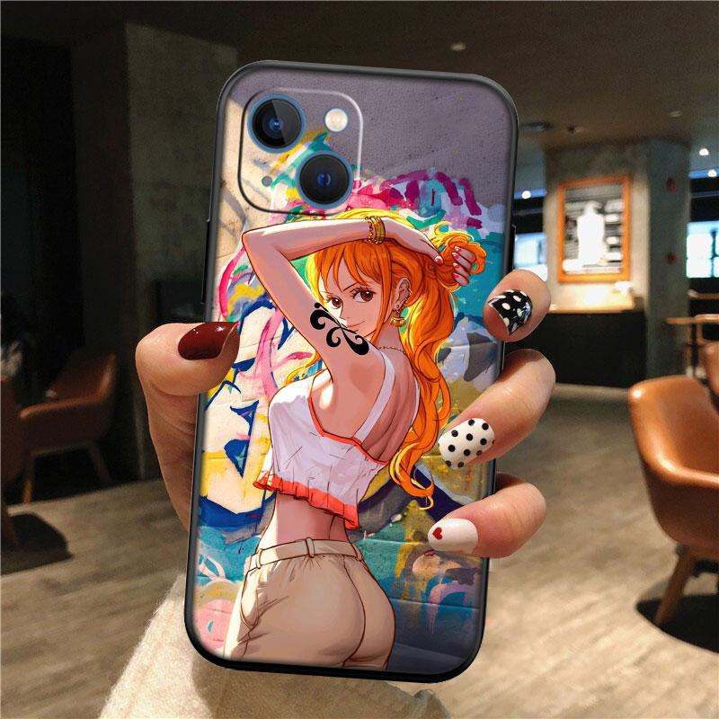 

TR29 One Piece Nami Shell Phone Case for OPPO A40 A60 A80 A15 A16 A16K A12 A17 A17K A54 A54S A53 A53S A55 A56 A57 A98 F23 OPPO A53 4G