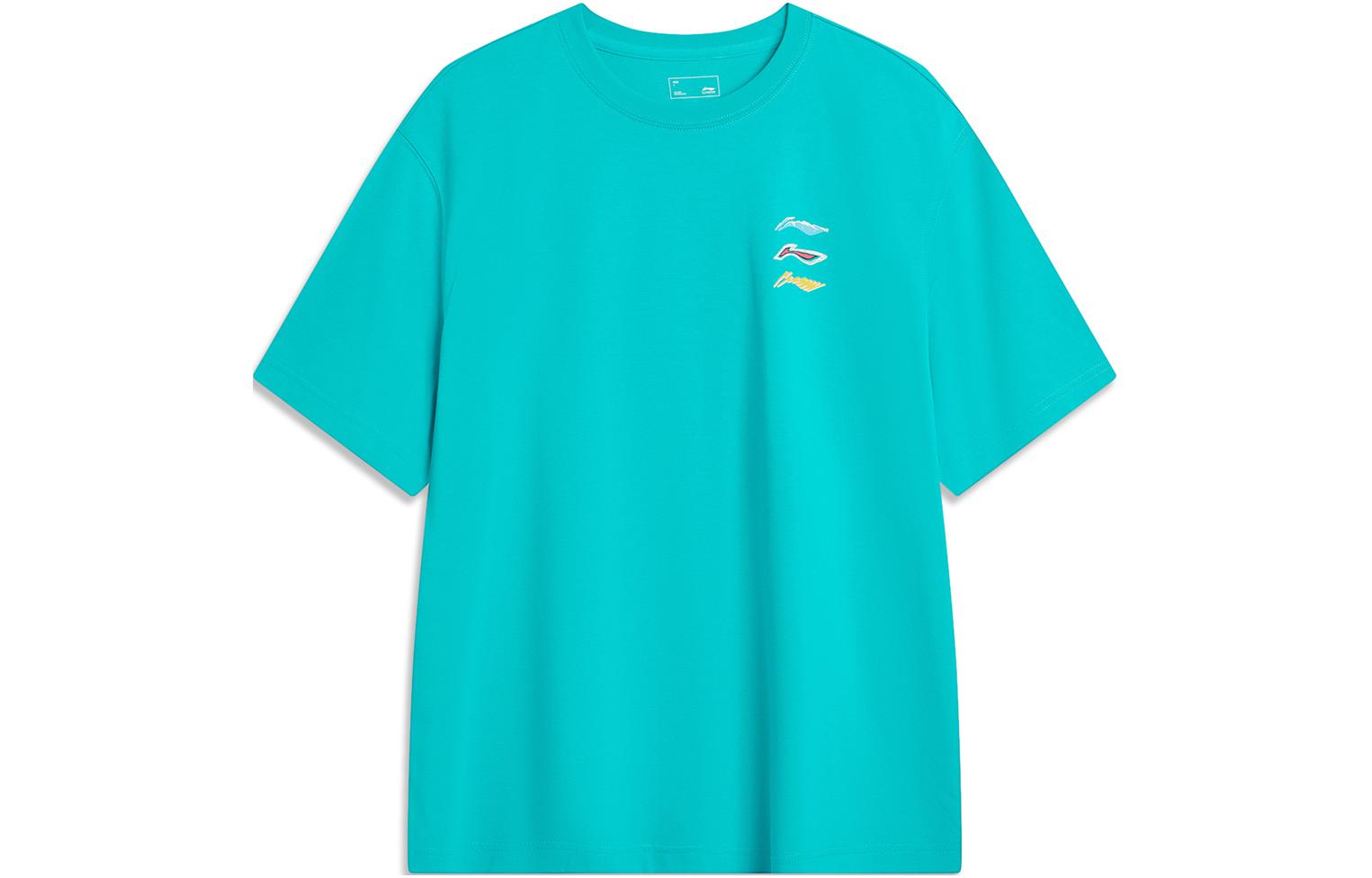 Li Ning T Shirt Men s Ice Porcelain Green AHSU709-2 S