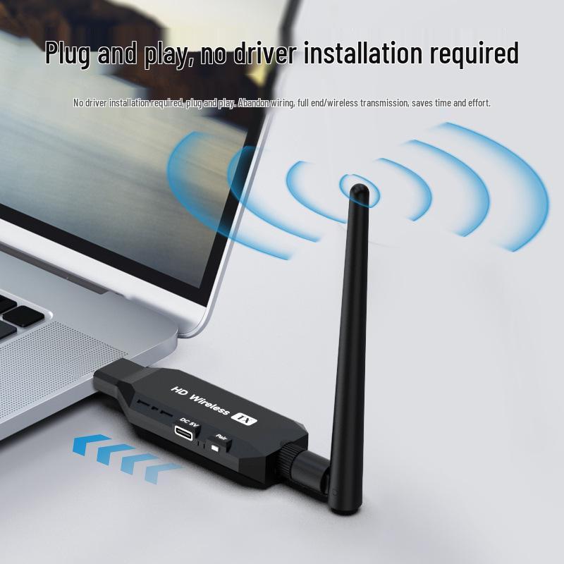 4K Wireless HDMI Transmitter & Receiver for Projector Screen Sharing