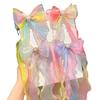 2026 Korean Style Celebrity-Inspired Children's Bow & Braided Hair Clips - Cute Princess Streamer Accessories for Girls