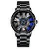 Official automatic movement watch men's vacuum plating wheel style non-mechanical watch new one