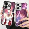 Genshin Impact Yae Miko Plating Phone Case For Xiaomi Redmi Note 14 15 Pro Plus 13 12 11 11S 11T 10 9S 9 5G Anti-Fall Airabag Co