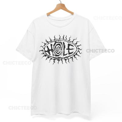 Hål T-shirt Bärd av Kurt Cobain Unisex T-shirt