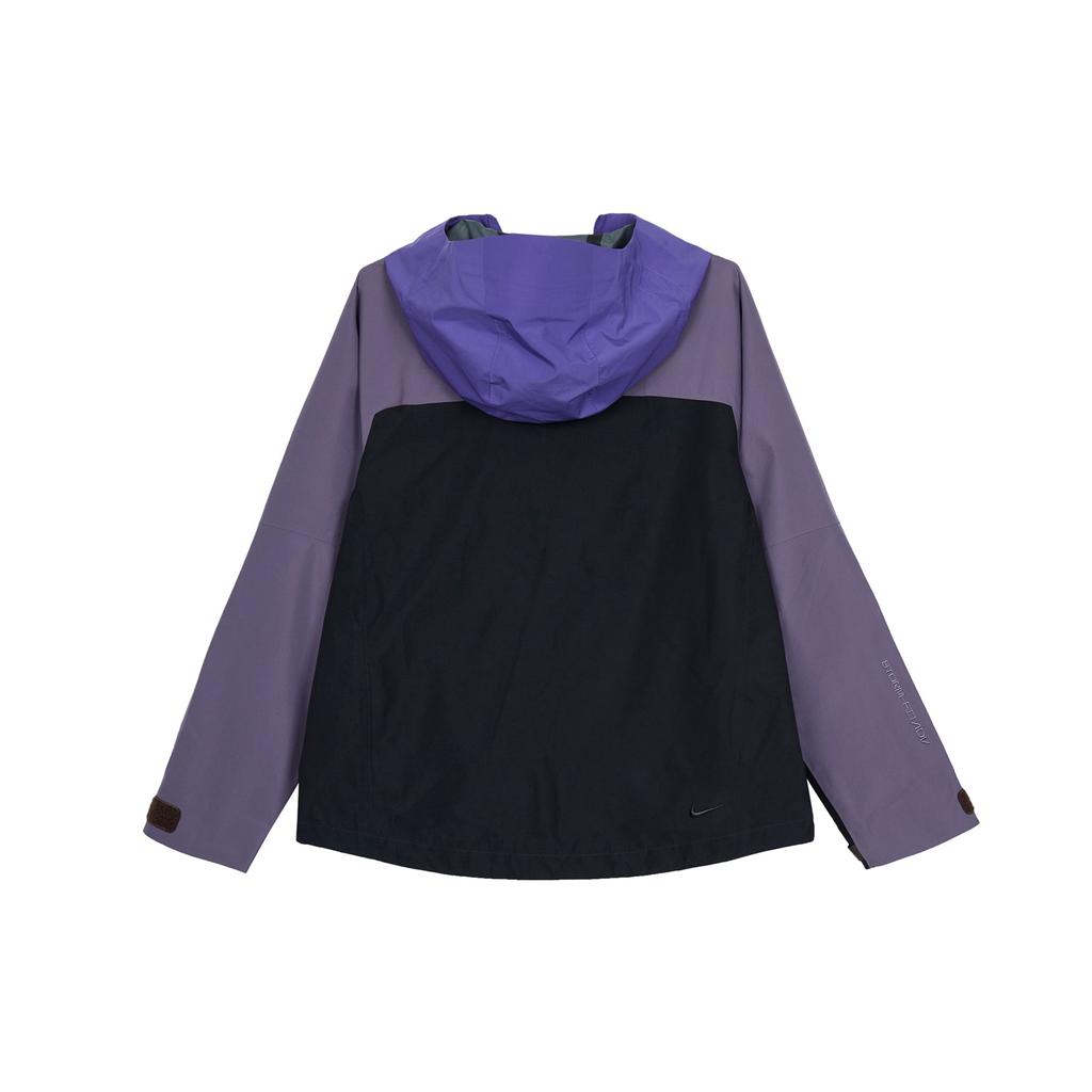 Nike Storm-Fit Colorblock Waterproof Windproof Half-Zip Hooded Jacket Women Jacket Purple DN3913-579