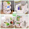 Chahua Stackable Plastic Corner Storage Rack