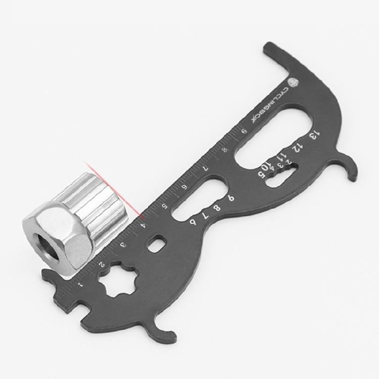 Multipurpose Bicycles Chain Wear Checker Measuring Ruler Tool Test Caliper