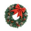 Artificial Wreath for Front Door Party Table Centerpieces Light up Christmas Wreath for Indoor and Outdoor Decoration