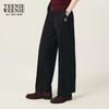 Teenie Weenie Women's Relaxed Straight-Leg Casual Pants