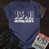 13.1 Miles Shirt / Half Marathon Running Shirt / New Goals Strong Start / 2026 Half Runner Tee / Half Marathon Training Shirt