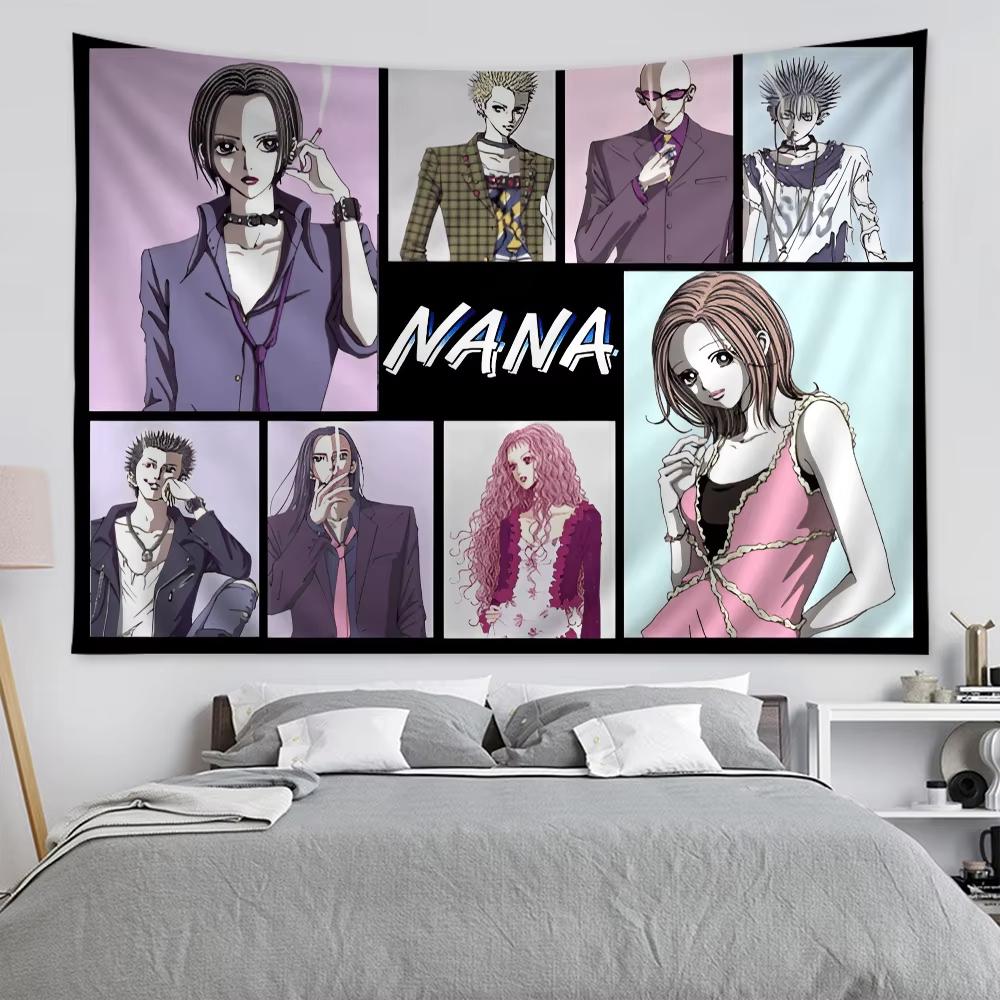 Nana Osaki Japan Anime Wall Hanging Tapestry Home Decor Dorm Background Cloth Hippie Blanket Wall Art Room Decoration Items
