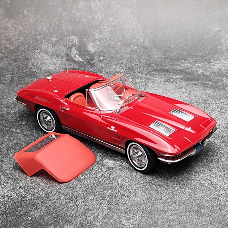 

NOREV diecast model 1/18 Sting Ray 1963 Red car model static display holiday gift collection красный