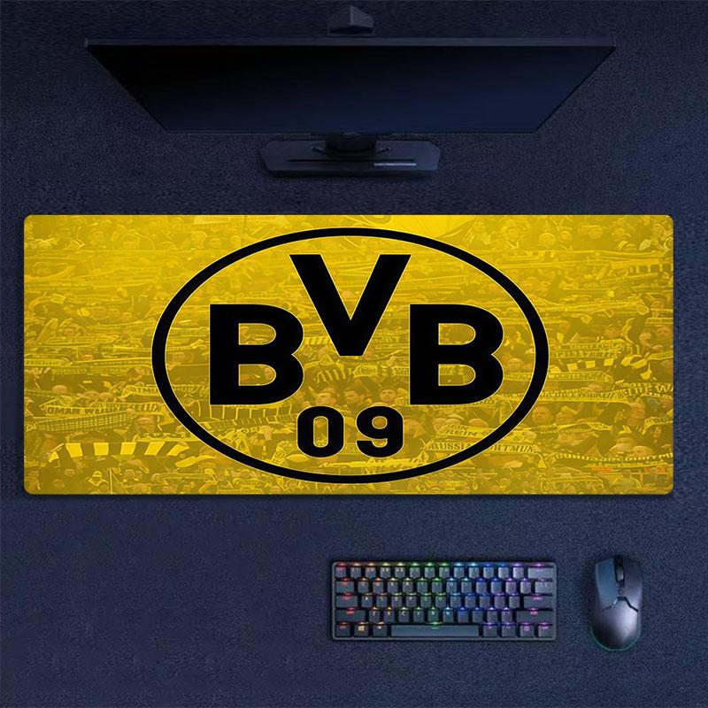 BVB Mouse Pad, Large Gaming Desk Mat, Non-slip XXL Mousepad for Laptop & Tablet, Mini PC Playmat with Stitched Edges
