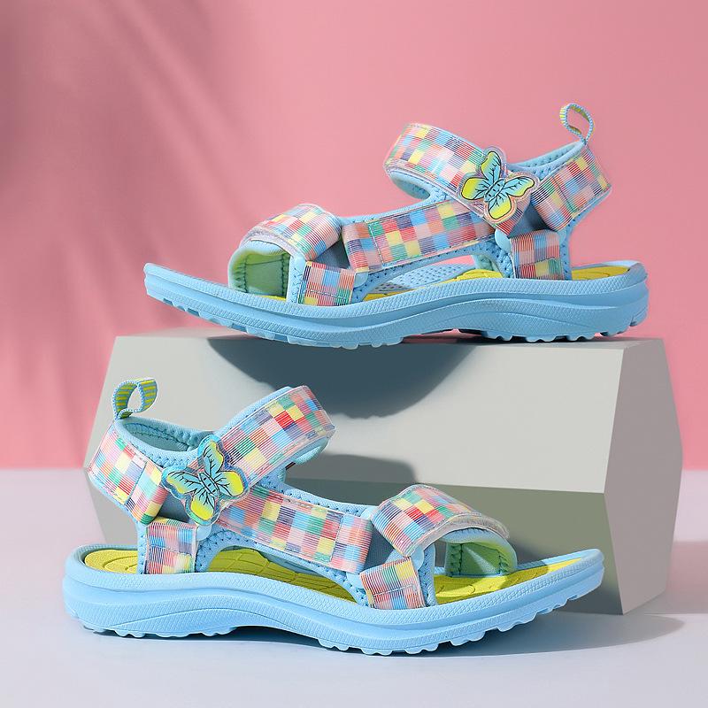 Summer Breathable Sport Sandals for Boys Casual Children Beach Shoes Kids Soft Sole Comfortable Open Toe Sandals