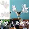 Hot Flying Angel Name Place Card For Wedding Party Table Wine Glass Decoration