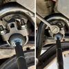 Inner Tie Rod Removal Tool,Universal 3/8 Inch Low Profile Tool for Inner Tie Rod Removal and Installation,Inner Tie Rod U-Wrench