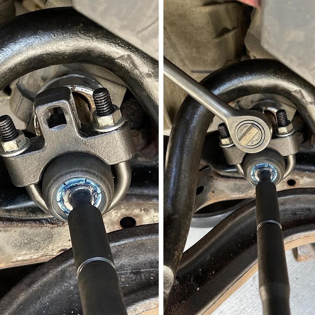 Inner Tie Rod Removal Tool,Universal 3/8 Inch Low Profile Tool for Inner Tie Rod Removal and Installation,Inner Tie Rod U-Wrench
