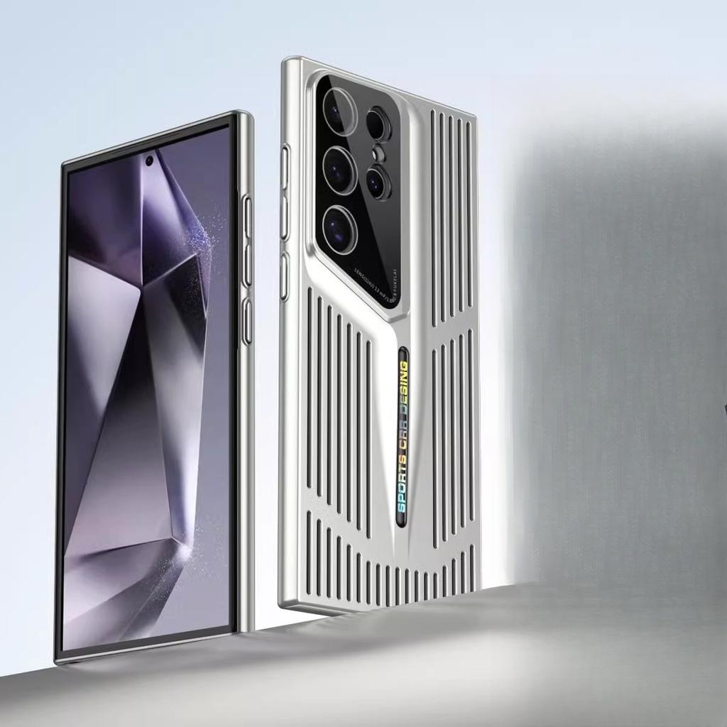 Klingenkühlung Samsung S24 Ultra Handyhülle Galvanisiert Geeignet für S23plus Advanced Sense S22 Vollständig umschließende Schutzhülle