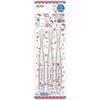 Skater Toothbrush, for Preschoolers, Ages 3-5, Soft Clear, 3 Brushes, Hello Kitty Design, TBCR5T