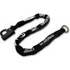 Kaedear Bike Lock Chain Lock Key Chain Padlock Square Chain 9mm Heavy Duty Cylinder Anti-Theft SP-GUARD (With Padlock, 1500mm)