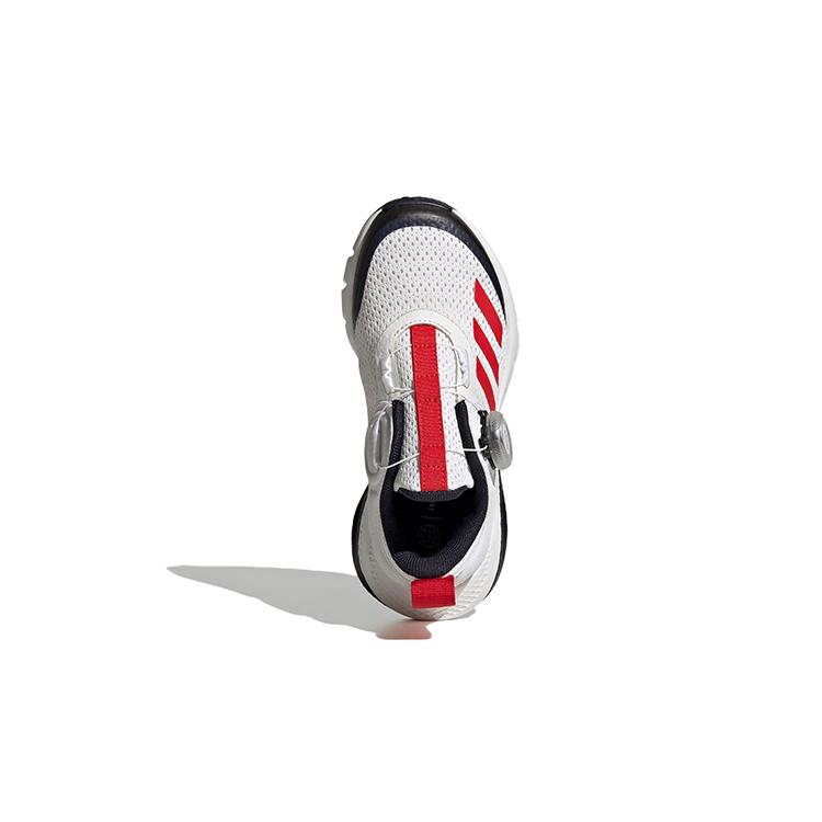 New Adidas Boa K Abrasion Resistant Breathable Low Top Kids' Running Shoes White Red Kids' GY6577