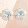 New Accessories Fashion Light Luxury Flower Earrings Premium Earrings Multi-layer Petal Ear Accessories Stud Earrings