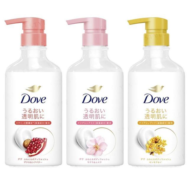 Dove Япония - Пушистый гель для душа Pomegranate & Shea Butter 450g