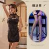 Sex Lingerie Sexy Cheongsam Vintage Temptation Side Open Straps Cosplay Suit