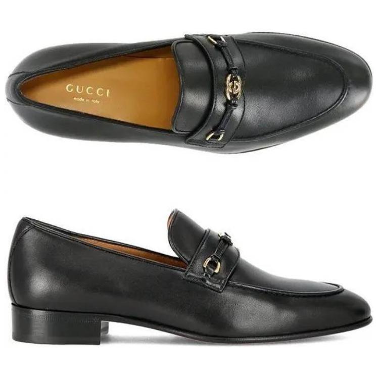 Gucci Horsebit Interlocking G Loafers 740434 AABUV 1000