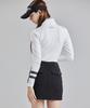 CHUCUCHU Cbefw-Ts004W Slim Line Half Zip T-Shirt