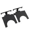 Wall Mount Polisher Holder Black Angle Grinder Stand Metal Garage Workshop Organizer for Waxing Machines