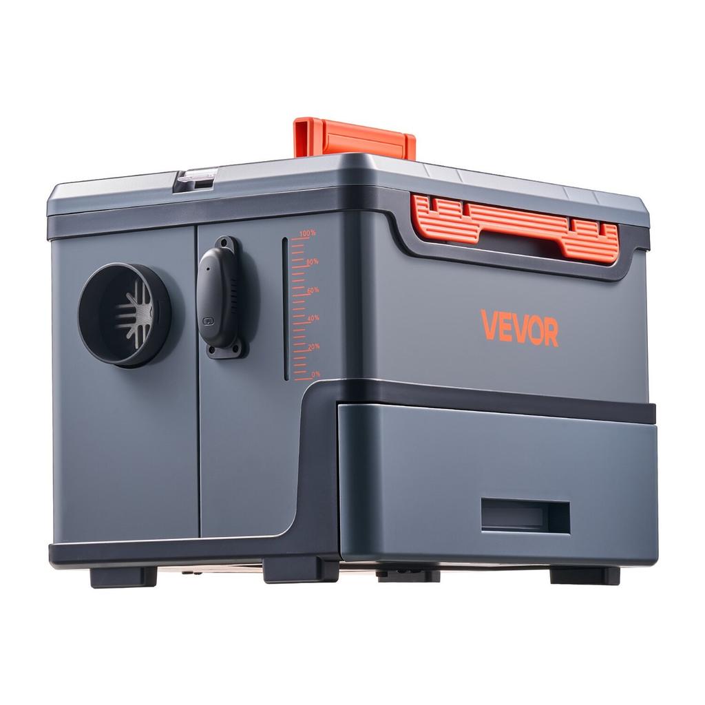 Dieselheizgerät, 8 kW, DC 12 V/24 V, All-in-One tragbares Diesel-Luftheizgerät mit Bluetooth-APP-Steuerung, Fernbedienung und LCD-Bildschirm, 5-Liter-Kraftstofftank für
