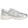 New Balance 530 Scarpe da Corsa Unisex Bianco Argento Basse U5303IR