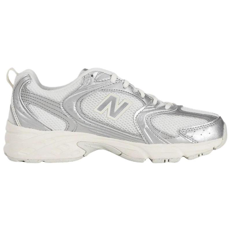 New Balance 530 Scarpe da Corsa Unisex Bianco Argento Basse U5303IR