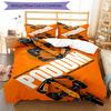 3pcs Landos Norris Racing1 Design Cover Set - HD Printed Bedding with 1 Cover and 2 Pillowcases - Perfect for Home and Dorm Decor