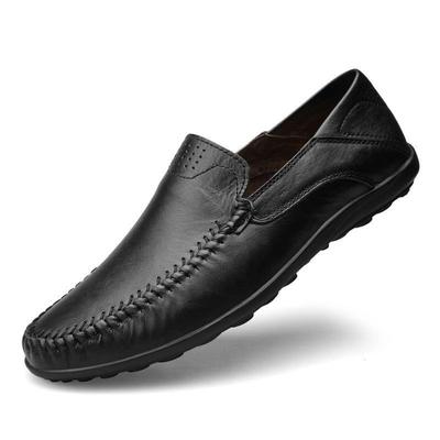 Casual Men's PU Leather Shoes Slip On Loafer Shoes Plus Size