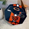 Chicago Bears  Umbrella - Automatic Open/Close, Compact 8-Rib Lightweight Umbrella Essential for outdoorPicnic Accessory Fan Gifts