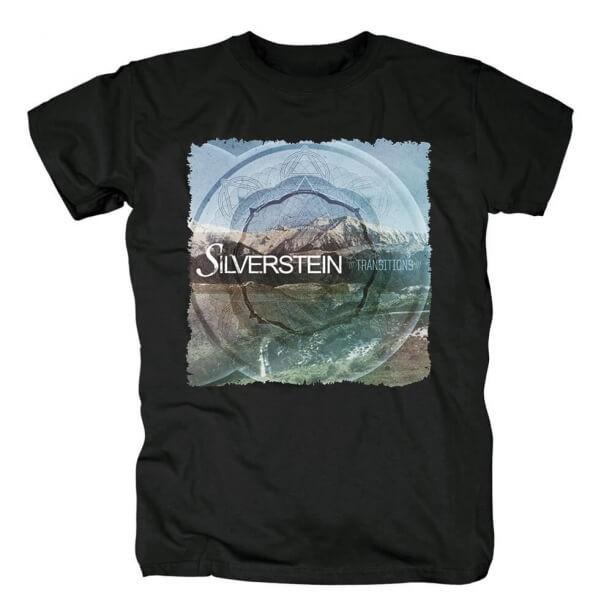 New Silverstein Band Transition Album Heavy Cotton Black S-5XL Shirt EN652 Unisex T-Shirt L
