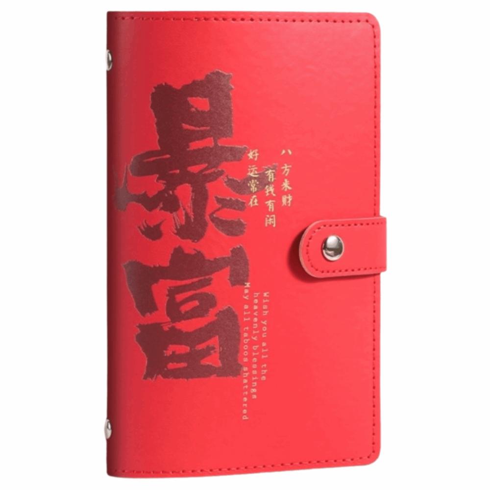 Large Capacity Binder Cash Organizer Waterproof Savings Challenge Binder  Cash Storage