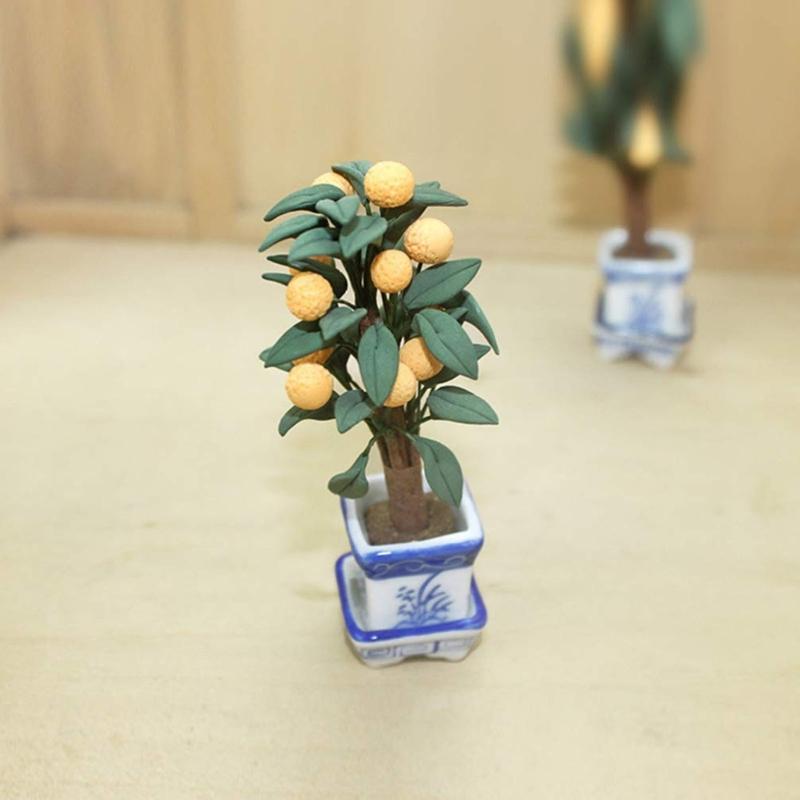 Garden Artifical Leaf Miniature Plant Model Accessories Role Play Leaf Green Plant Doll House Props