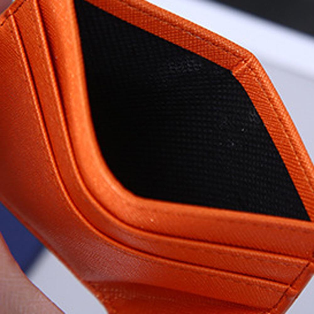 Women Credit ID Card Double Sided Bank Card Coin Pouch Business Wallet Slim Card Holder Case Bag