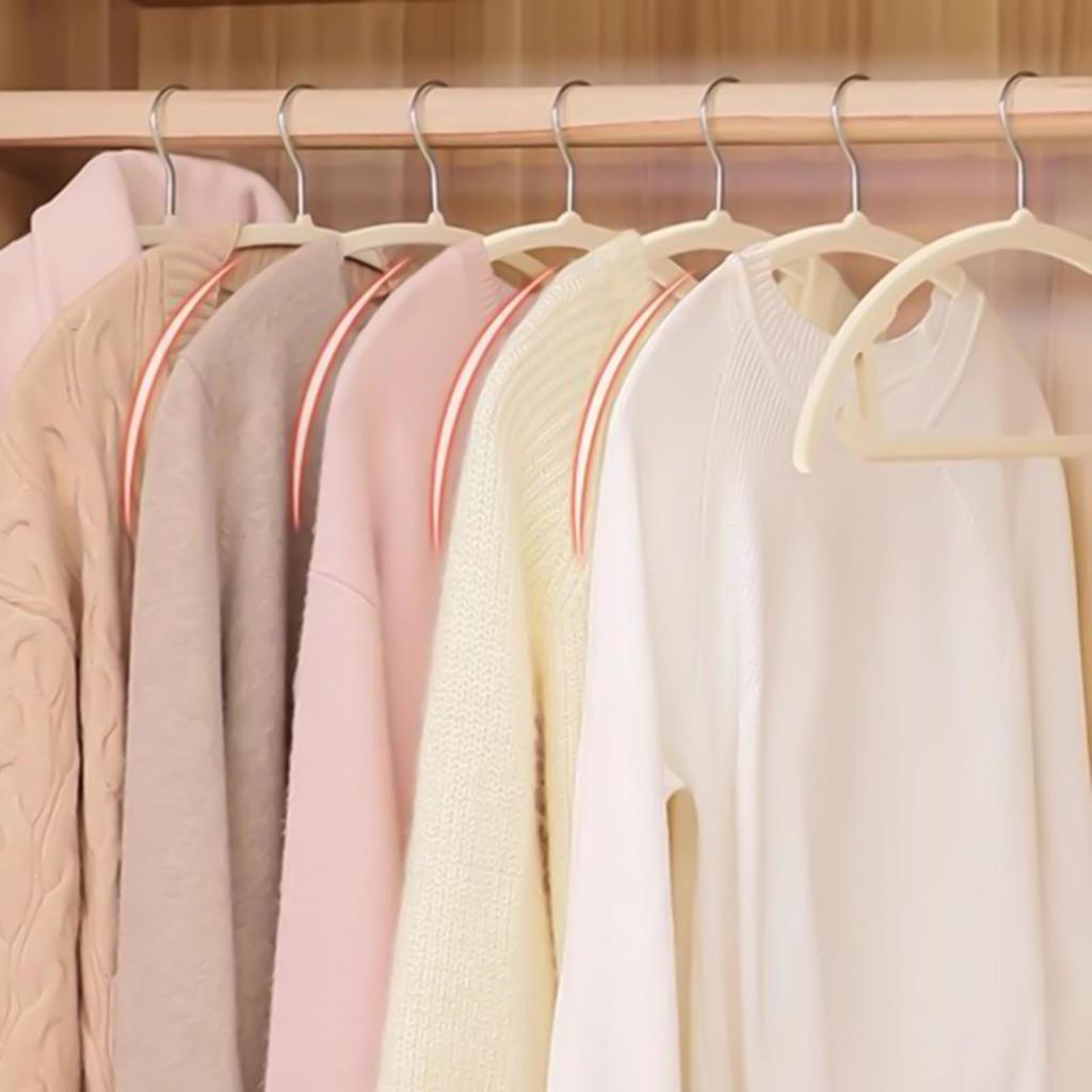 Space Saving Hangers For Clothes 10 Piece Velvet Closet Clothes Hangers 360 Degree Rotation Rack For Coat Suit Jackets Sweater