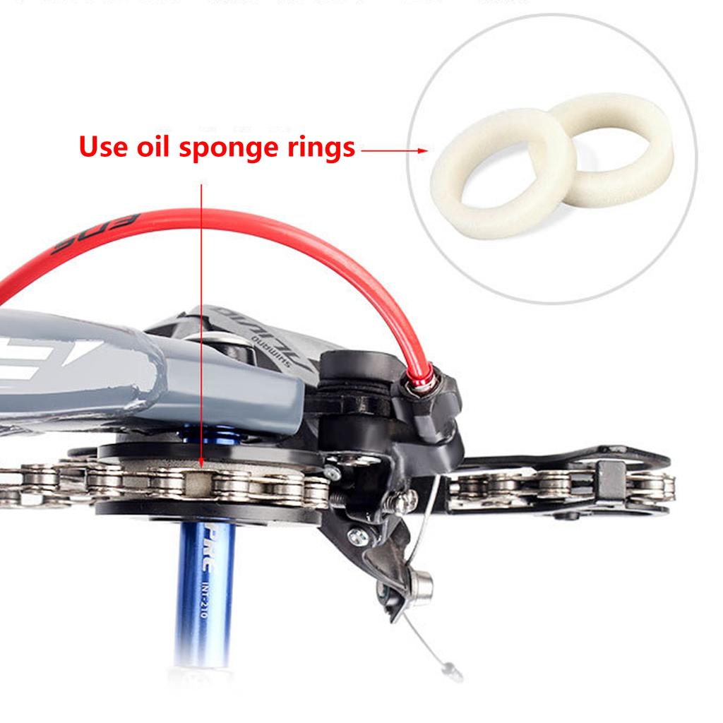 Road Bike Chain Keeper Sykler 12mm Thru Axle Chain Keeper for landeveissykkel Kjedevask rengjøringsverktøy Enkel å bruke